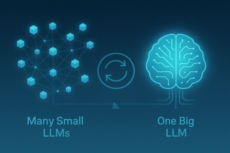 Many Small LLMs vs One Big LLM: How to choose
